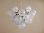GV Mandoza Nickel Globe Light 19 Light Chandelier - Image 2
