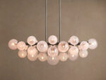 GV Mandoza Linear Glass Light Chandelier
