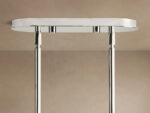 GV Mandoza Linear Nickel Light Chandelier - Image 4