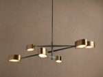 GV brass modern light Etoile Chandelier