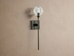 GV Amoroso Crystal Wall Sconce in Gold - Image 5