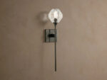 GV Amoroso Crystal Wall Sconce in Gold - Image 4