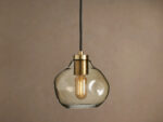 GV Organic Clear Glass Pendant Light 8 Inch - Image 5