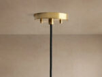 GV Organic 12 Inch Glass Pendant Light Clear - Image 8