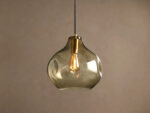 GV Organic 12 Inch Glass Pendant Light Clear - Image 5