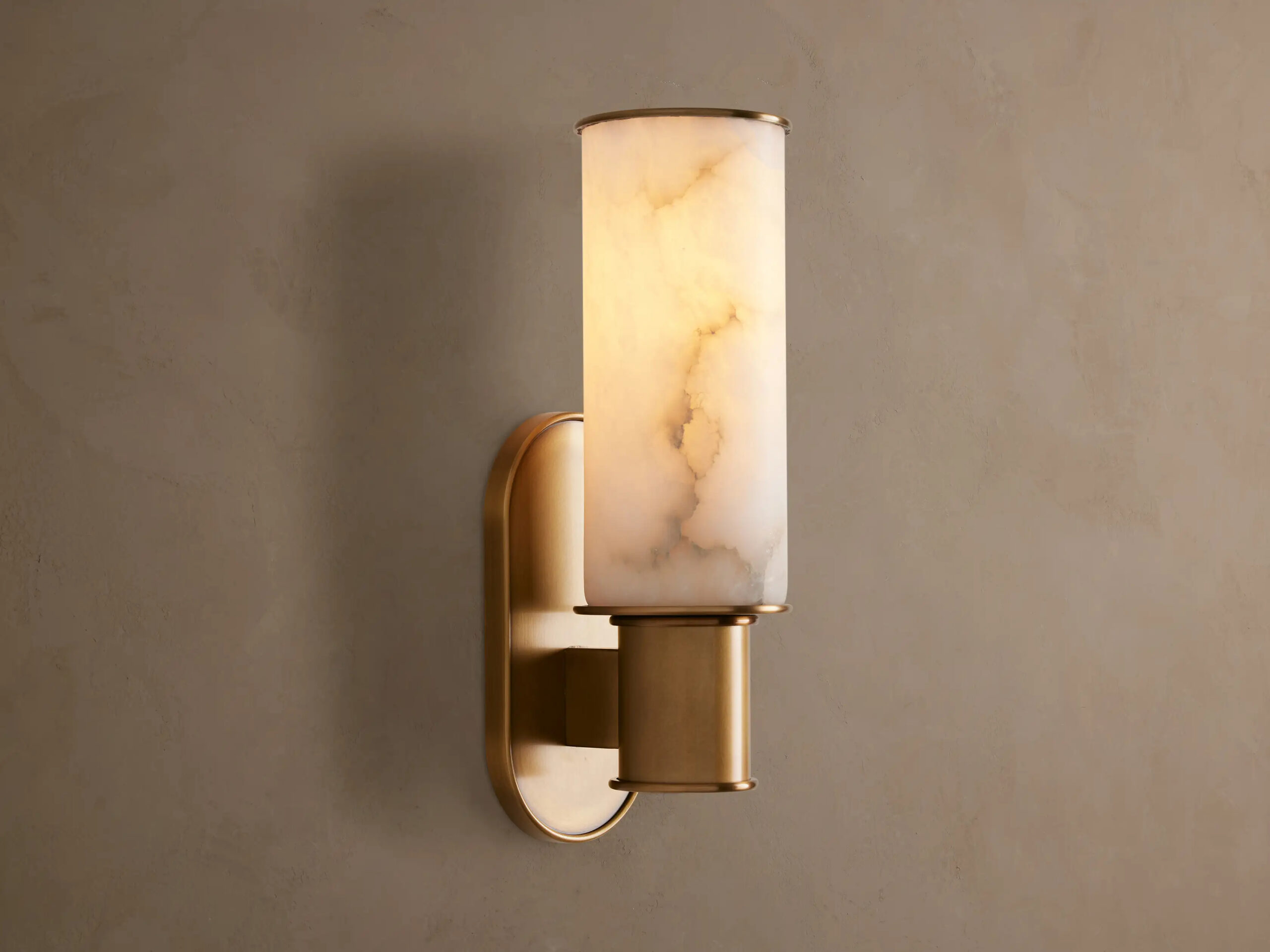 6610031H635_BWR260112 GV Harlin Alabaster Sconce - Image 1