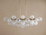 GV Mandoza Linear Glass Light Chandelier - Image 6
