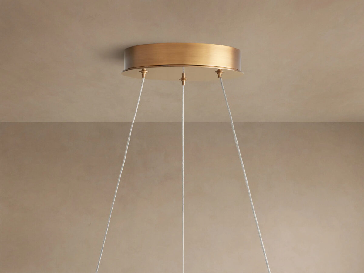 GV Lyla Modern Brass Light Chandelier - Image 4