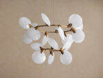 GV Lyla Modern Brass Light Chandelier - Image 2
