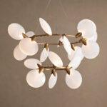GV Lyla Modern Brass Light Chandelier