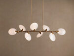 GV Lyla Glass Linear Light Chandelier - Image 5