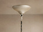 GV Neve Round Glass Chandelier in Brass - Image 12