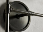GV Bronze Modern Sconce with Linen Shades - Image 2