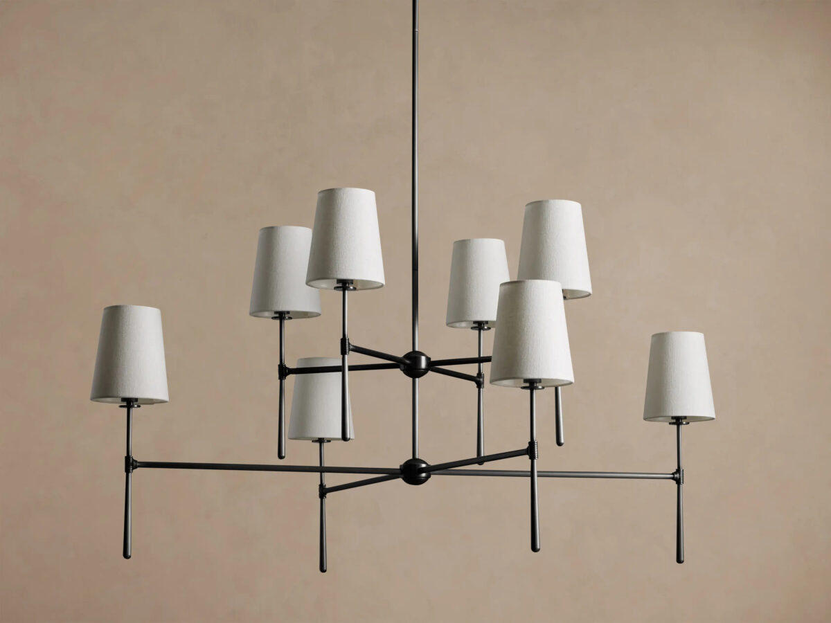 GV Rhodes Bronze Modern Light Chandelier - Image 2