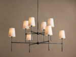 GV Rhodes Bronze Modern Light Chandelier