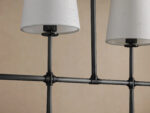 GV Bronze Linear Light 5 Light Chandelier - Image 3