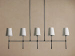 GV Bronze Linear Light 5 Light Chandelier - Image 2