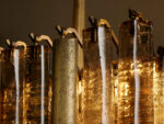 GV Neve Linear Glass Light Chandelier in Champagne - Image 9