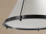 GV Shelton Bronze Linen Pendant - Image 3