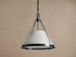 GV Shelton Bronze Linen Pendant - Image 2
