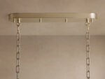 GV Neve Linear Glass Light Chandelier in Champagne - Image 5