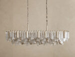 GV Neve Linear Glass Light Chandelier in Champagne - Image 2