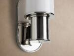 GV Harlin Modern Glass Sconce in Milk - Image 3