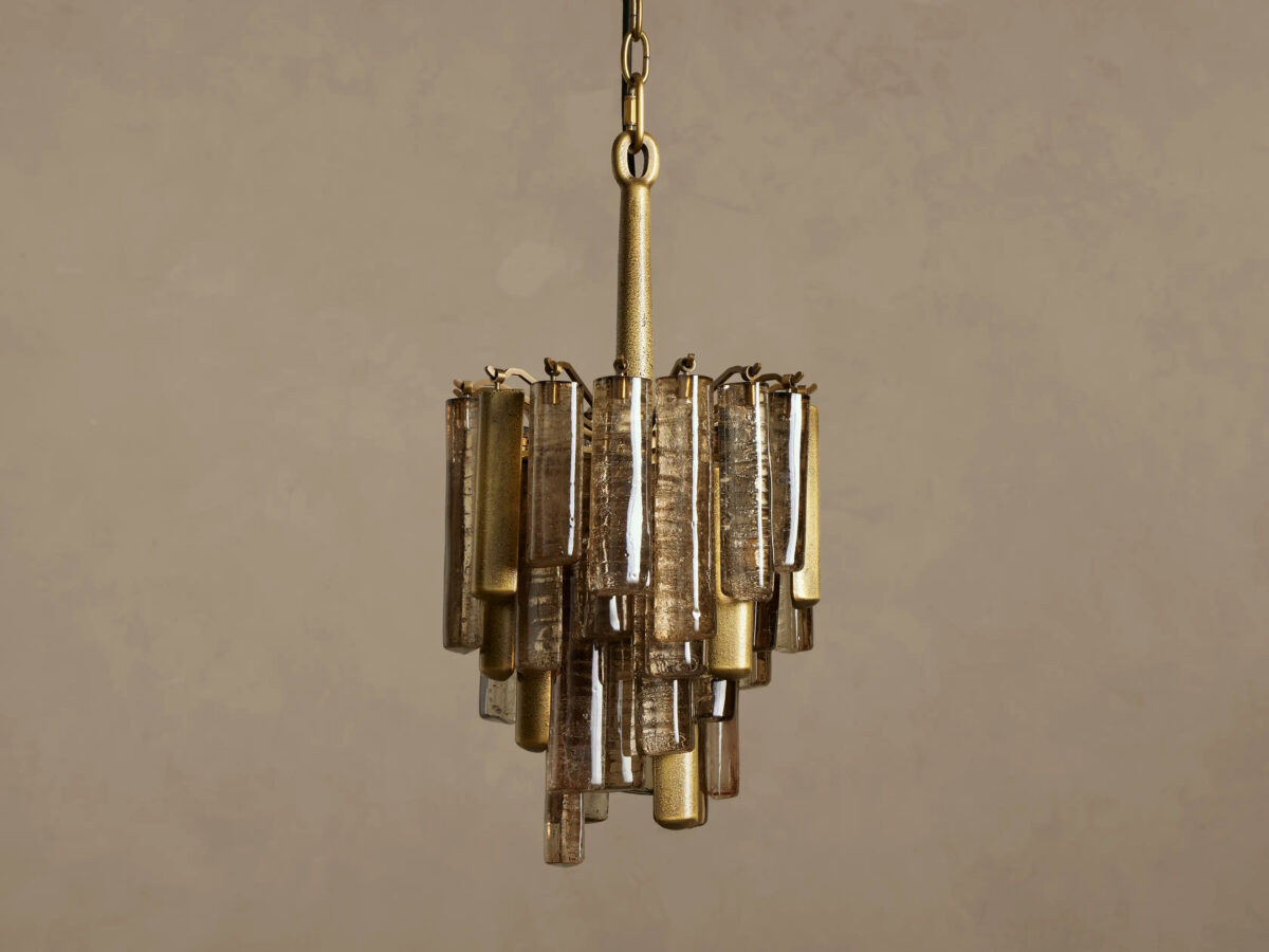 GV Neve Brass Glass Pendant Light - Image 2