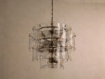 GV Blaire Round glass chandelier in Clear - Image 2