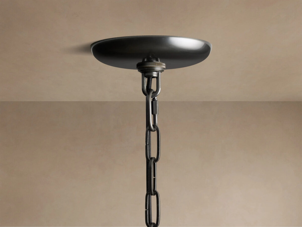 GV Ghiaccio Glass Modern Pendant in Green and Brass - Image 18