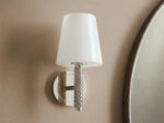 GV Modern Steel Sconce with Glass Shade - Image 4