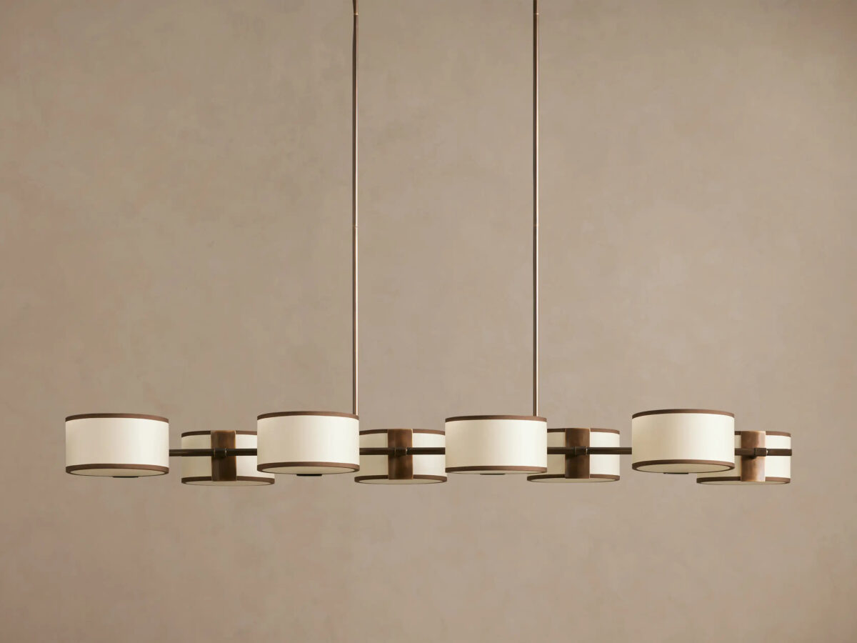 GV Fabric Chandelier Linear Dining Room Light - Image 10