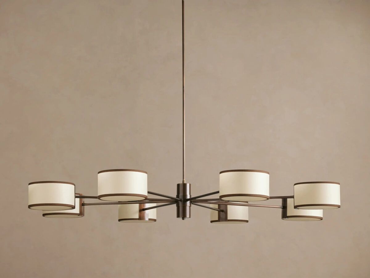 GV Fabric Chandelier Round Steel Frame 60 Inch - Image 10