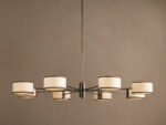 GV Fabric Chandelier Round Steel Frame 60 Inch - Image 9