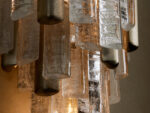 GV Neve Cast Glass Sconce in Champagne Aluminum - Image 3