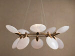 GV Glass Chandelier Lyla Round LED Chandelier