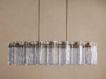 GV Delsie Oval Glass Chandelier 51 Inch - Image 8