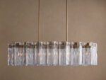GV Delsie Oval Glass Chandelier 51 Inch - Image 6