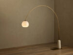 GV Marble Arc Lamp with Black Marquina Base - Image 6