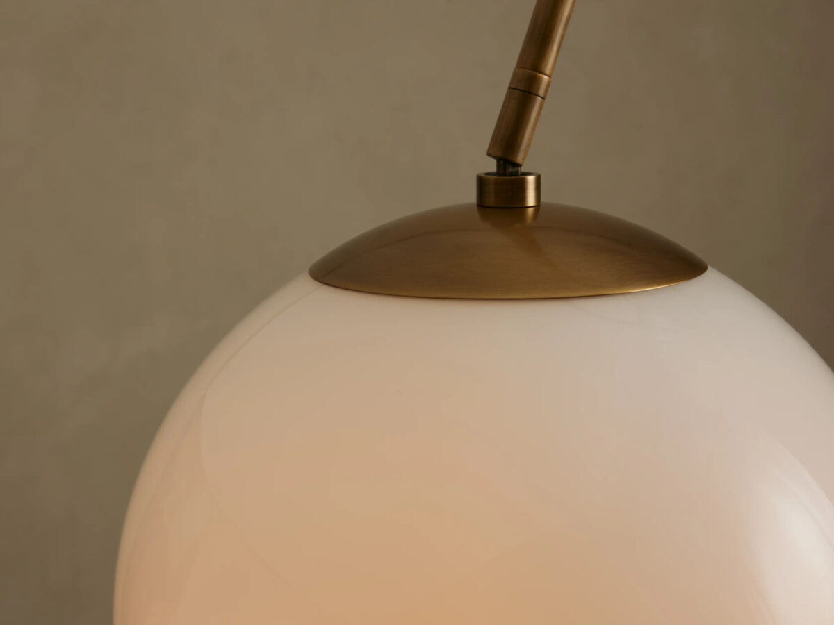 GV Marble Arc Lamp with Black Marquina Base - Image 9
