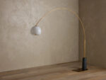 GV Marble Arc Lamp with Black Marquina Base - Image 3