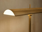 GV Abel Brass Floor Lamp with Warm LED Light - Image 3
