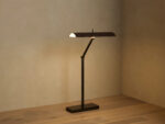 GV Modern Leather Lamp Abel Bronze Floor Lamp - Image 4