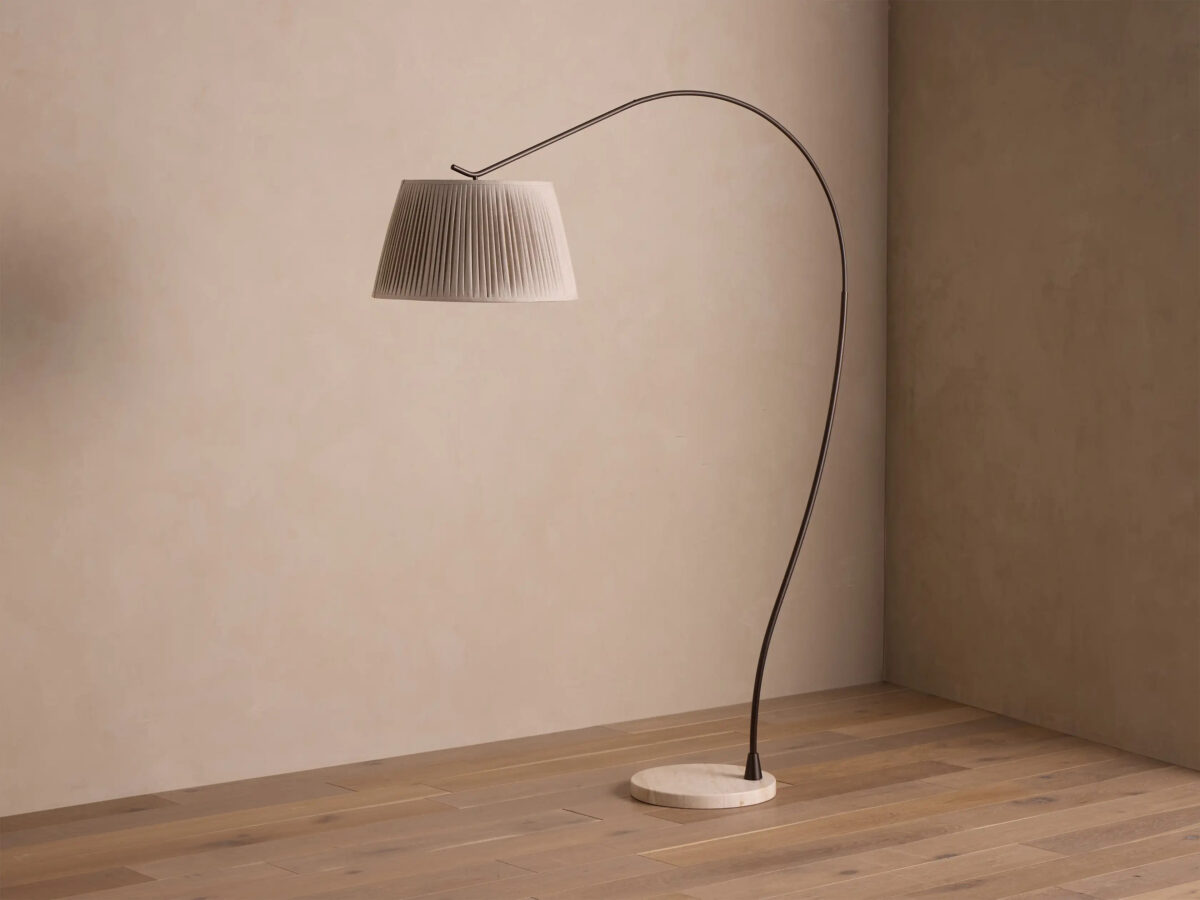 GV Omari Stone Arc Floor Lamp - Image 2