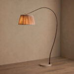 GV Omari Stone Arc Floor Lamp