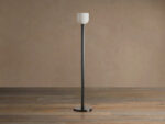 GV Ansley Bronze Alabaster Torchiere Floor Lamp - Image 2