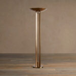 GV Brass Torchiere Lamp Romina Floor Lamp