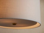 GV Linden Brass Linen Pendant - Image 3