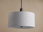GV Linden Bronze Linen Pendant - Image 2