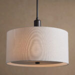 GV Linden Bronze Linen Pendant